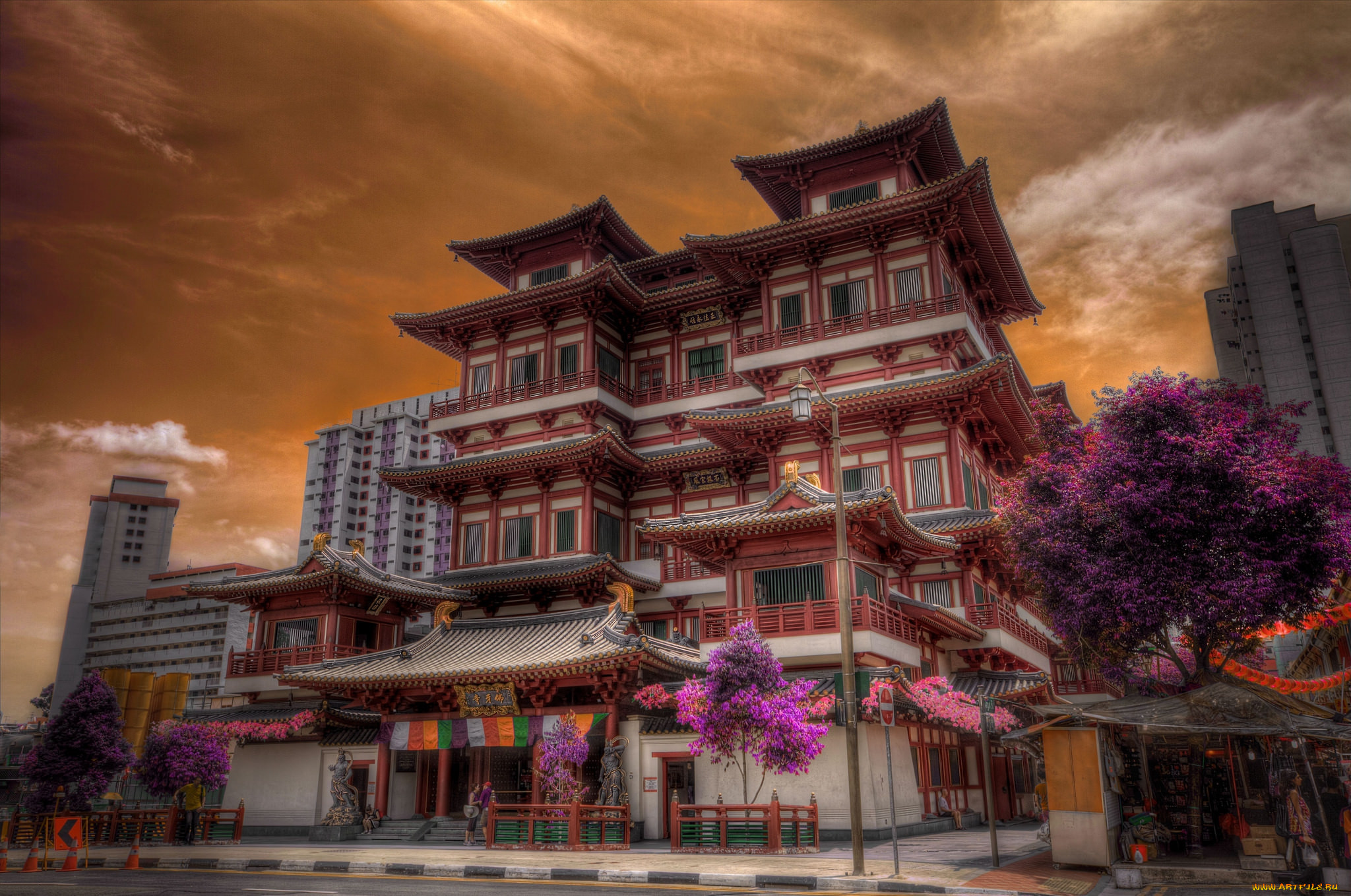 singapore- buddha tooth relic temple and museum, ,  , , , , , 
